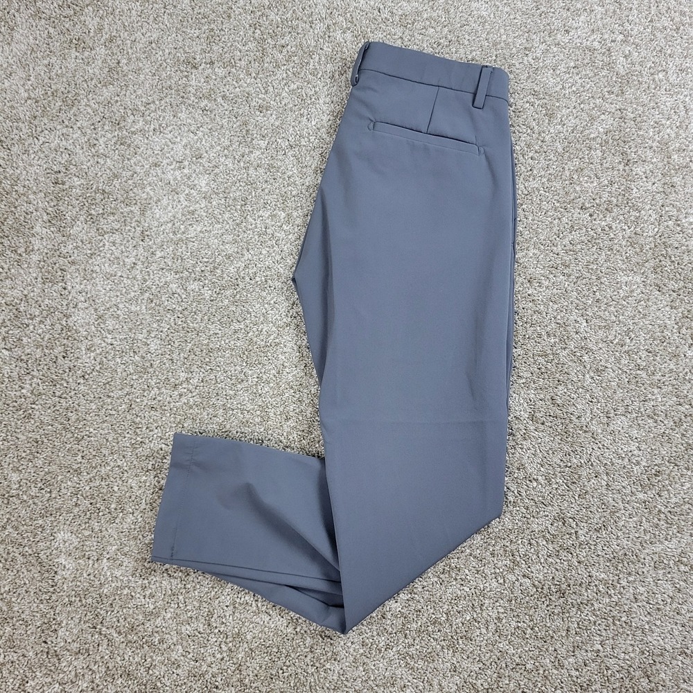 Under 510 U-510 Mens 30x26 Solid Gray Performance Stretch Chino Pants